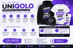 Custom Printed T-Shirts, Hoodies & More Create Your Style Across Pakistan