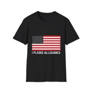I Pledge Allegiance T-Shirt | Patriotic USA Graphic Tee