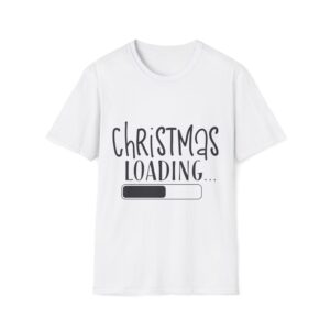 “Christmas Loading…” Unisex Festive Graphic T-Shirt